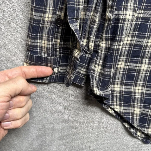 Polo Ralph Lauren G.I. Shirt XL Plaid Cotton Button Up Workwear Rugged Style - Picture 2 of 10